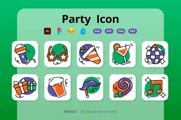 Fiesta Paquete de Iconos